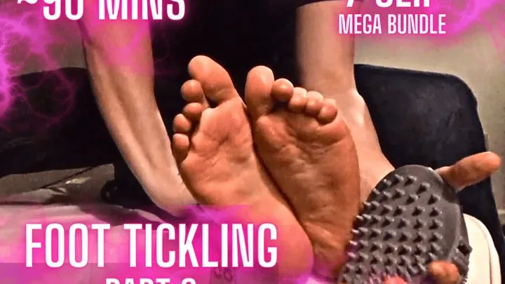 Nathan Justice - BEST OF: Foot Tickling PART TWO MEGA-BUNDLE Clip (7 Clips in ONE)