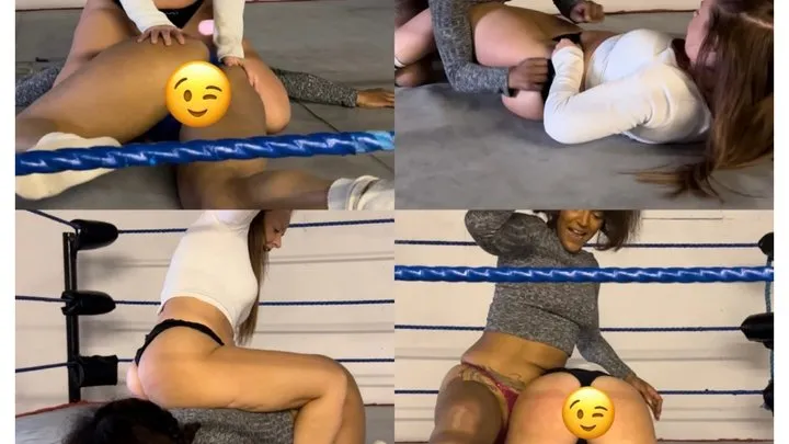 Power Girls Pro Wrestling - Bra and panties match Eva vs autumn premium match