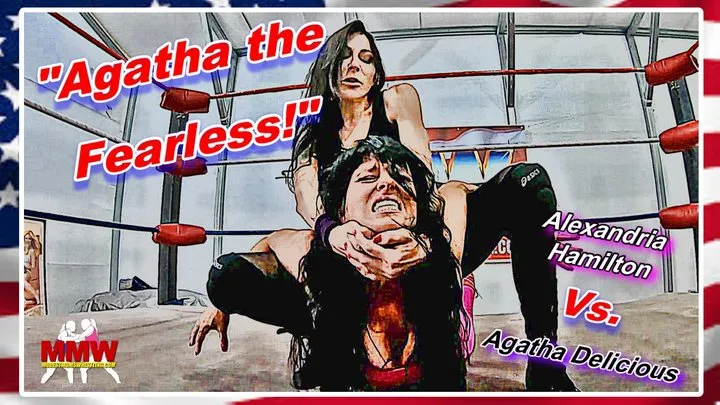 Modest Moms Wrestling - Agatha the Fearless!