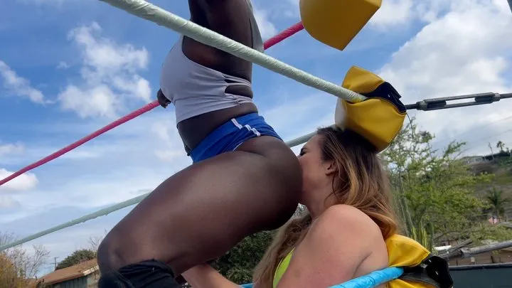 Butt Wrestling Inc - Beckie vs Nyx: KMA