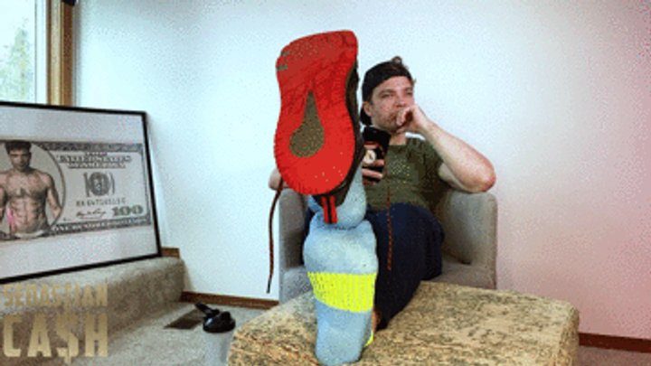 Sebastian Cash Findom Alpha Deluxe - Smelly Jock Feet Ignore