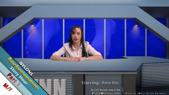 Ticklehotness C4s - Anchorwoman Story Hour 1 - Nylons - Ama Rio - Part 1 - Short