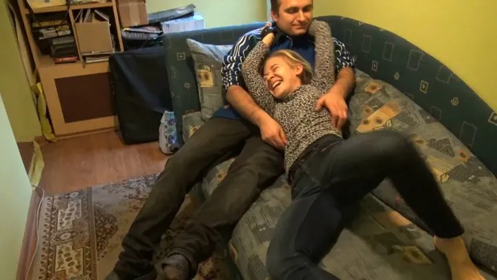 Polish Tickling - Ticklish play with Justyna- Clip from 2016 HD
