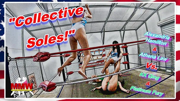 Modest Moms Wrestling - Collective Soles!