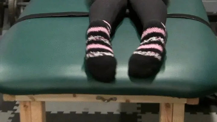 Tickled Pink - Lets tickle Nadia in her cute SOCKS! LOW