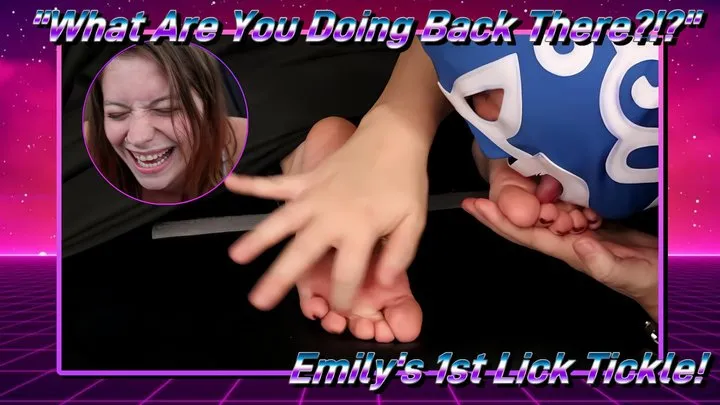 Random Sole Encounters - Emily's Surprise Lick Tickling! - 