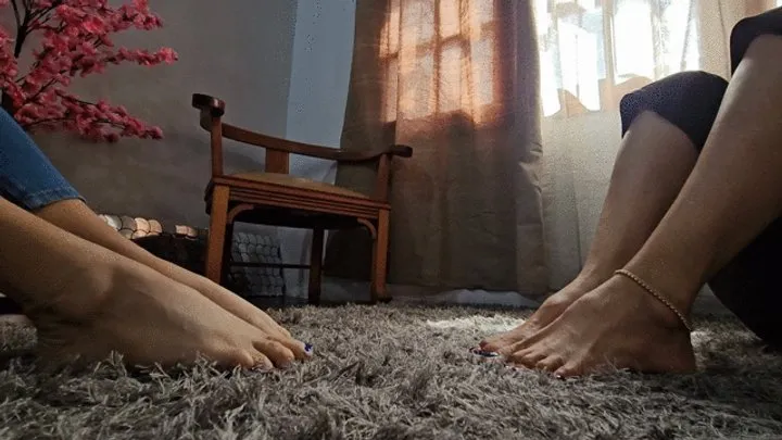 Foot Fetish Paradise - Milah and Katherine Foot Tickling Battle MVD