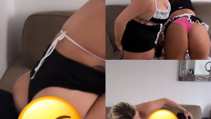 Nadia Sapphire - face sitting, chest sitting, spanking and made to kiss ass (ultimate humiliation)