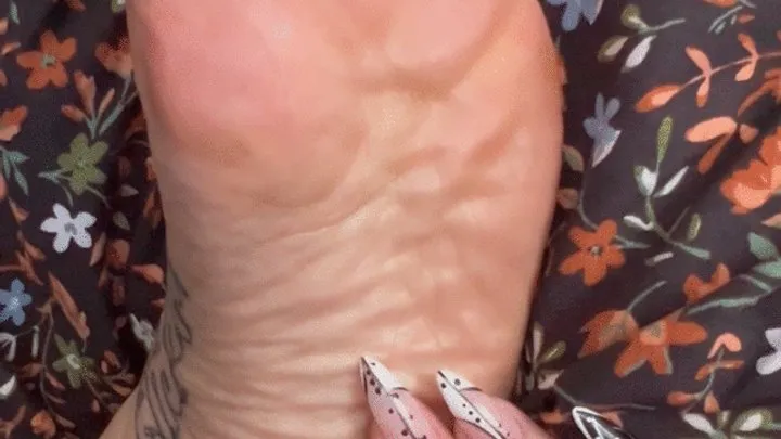 Foot Fondling - Harmony’s New Tickle Nail Polish and Foot Tickling