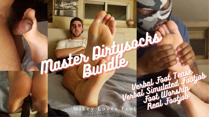 Mikeylovesfeet - Master Dirtysocks Ultimate Compilation- The OG Foot Master Does a Verbal Foot Tease, Gets His Feet Worshipped and Gives A Guy A Footjob