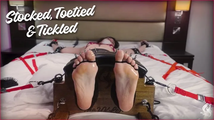 The Uk Ler - Kiki H Stocked, Toetied and Tickled - Nylons to Barefeet (Full HD 1080p, 50fps)