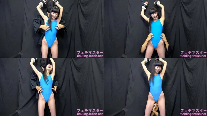 Japanese Asian Tickling Fetish - Meru Adachi - A cool slender beautiful girl is made to ascend to heaven by tickling - Standing restraint edition (MF TICKLING) (Meru's TICKLING part3)