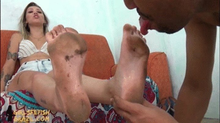 Girls Fetish Brazil - Dirty Feet and Foot Domination by Tiffany # 1080HD