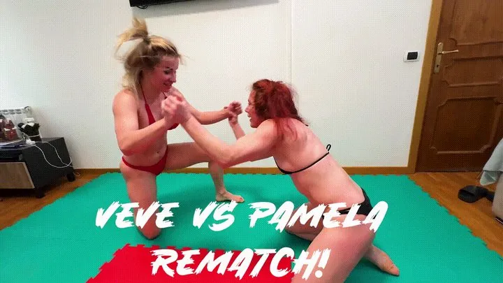 Competitive Wrestling Club - Pamela vs Veve - Competitive Rematch with Punishment round!