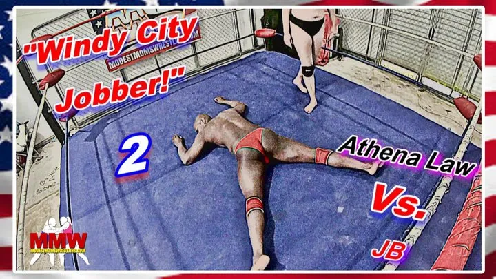 Modest Moms Wrestling - Windy City Jobber! 2 WMV