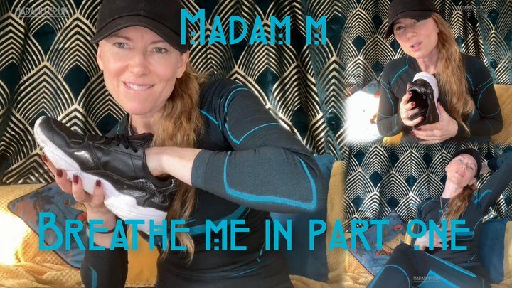 Madam M - Breathe Me In Part 1 Intense Workout Sweaty Trainers Foot Fetish