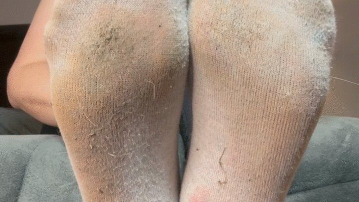 Goddess Alya Reign - Dirty Sock Tease - Goddess Alya mesmerizes in this sexy dirty foot clip featuring sock smelling, teasing, dirty soles, and more