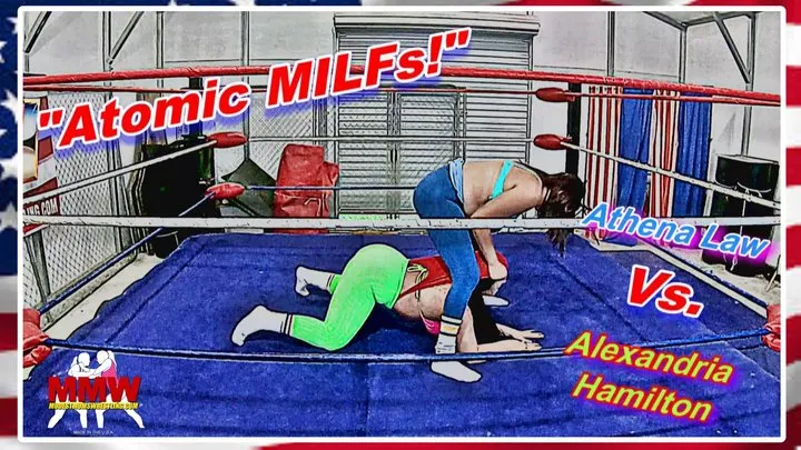 Modest Moms Wrestling - Atomic MILFs! WMV