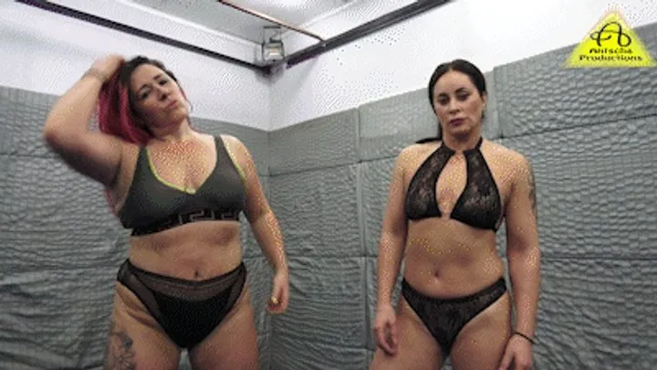 Antschas Wrestling And Fetish Store - KatMax vs Marina Redstar