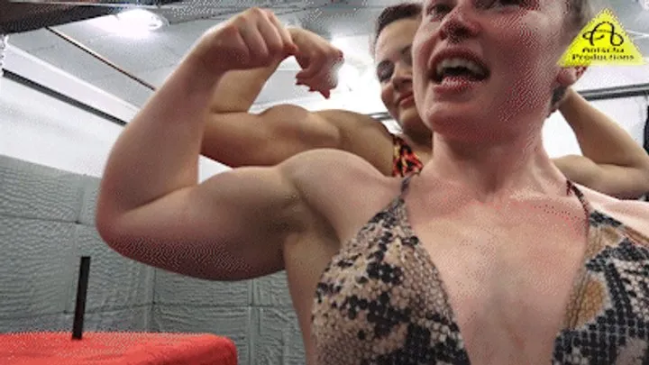 Antschas Wrestling And Fetish Store - Armwrestling Alexis Luna vs Dolly