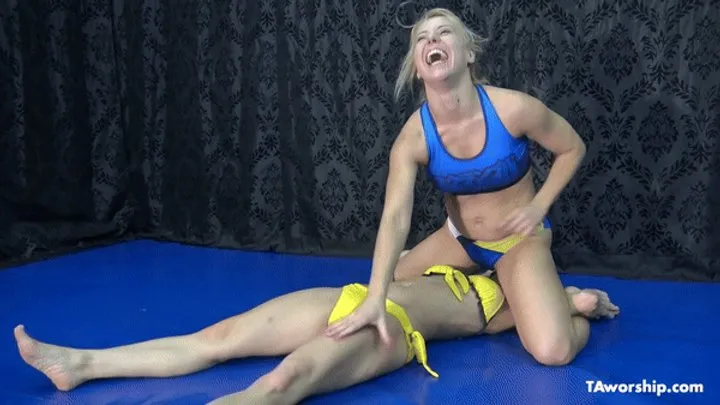 Ta Worship - Tickling Wrestling Nikky and Nesty wmv