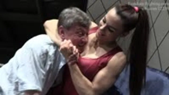 German Goddess Femdom Fighting - Dolly The Muscle Companion - Date Crashing Worship Enforcement