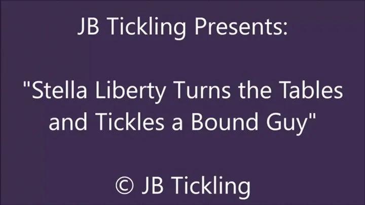 Jb Tickling - Stella Liberty Tickles A Cuffed Guy - SD