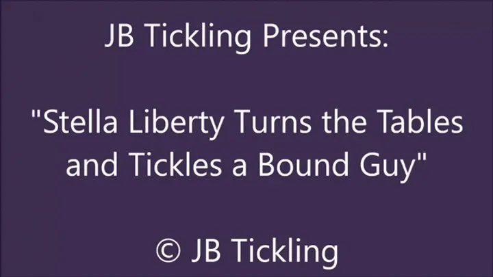 Jb Tickling - Stella Liberty Tickles A Cuffed Guy - WMV