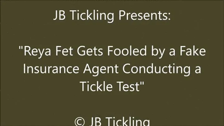 Jb Tickling - Reya Fet Tickled by an Insurance Salesman - WMV