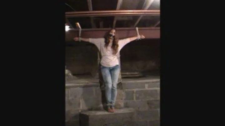 Jb Tickling - Anna Tickled for Ransom While Bound on a Pedestal - SQ