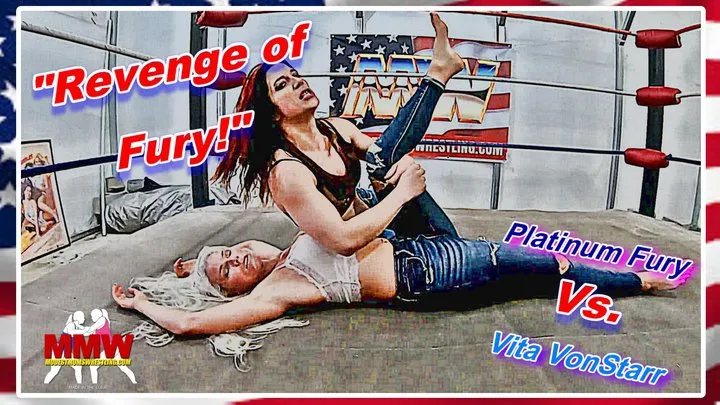 Modest Moms Wrestling - Revenge of Fury!