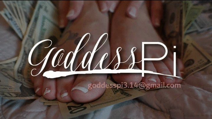 Goddesspi - FemDom Goddess Pi crushes fruit with Her feet