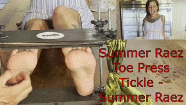 Autumns Below The Belt Fantasies - Summer Raez Toe Press Tickling Fetish Foot Tickle Toe Rings Highly Arched Feet Boy Tickling Girl Barefoot Oiled Feet Hairbrush Tickling Lickling HDWMV