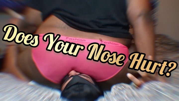 Nasalbuttplug - Does Your Nose Hurt?