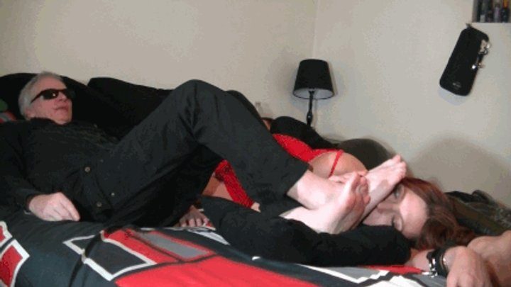 My Masters Feet - Bonded foot slave (mp4)