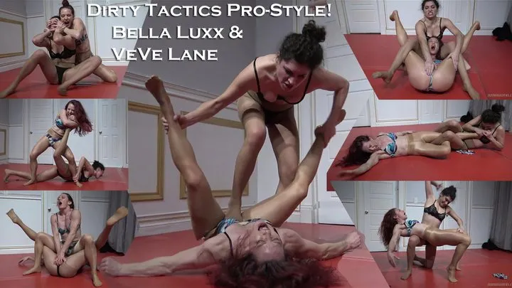 Doom Maidens Wrestling - Dirty Tactics Pantyhose Pro-Style: Bella Luxx and VeVe Lane