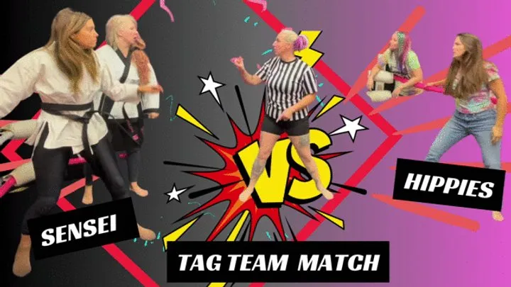 Fantasy Fight Girls By Ssp - FFGFAN Tag Team Match Sensei vs Hippies wmv
