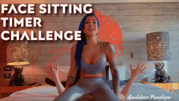 Goddess Penelope Fetish Queen - Face Sitting Timer Challenge