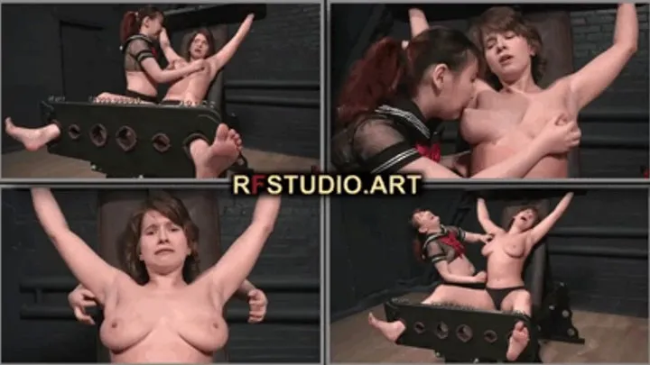 Rf Studio Production - Volchenok Undergoes Intense Upperbody Tickling From The Merciless Tickler Madoka (FULL HD MP4)