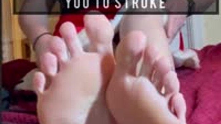 Sxysolesofv - ASMR Big Feet Encouraging JOI Showing You How I Want You To Stroke