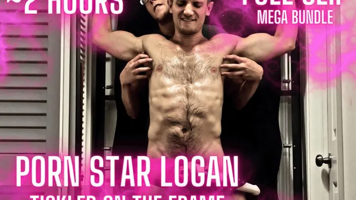 Nathan Justice - College Porn Star Logan Tickle-Milking on The Metal Frame! (~2 HOUR FULL CLIP MEGA-BUNDLE)