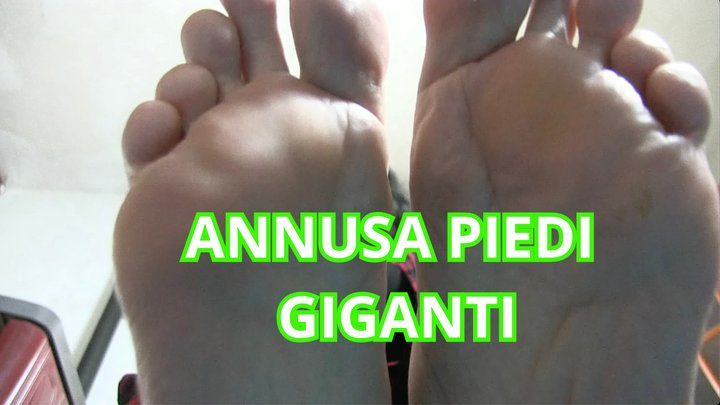 Padrona Domination - GIANTESSA: ANNUSA I MIEI PIEDI ENORMI SUDATI