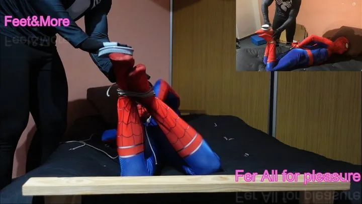 Fer All For Pleasure - Venon vs Spiderman chapter 4-only hogtied version