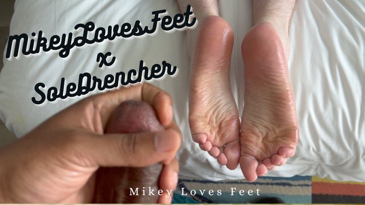Mikeylovesfeet - Fucking the Feet of Sole Drencher During His NYC Stay- GayFootFetish, Gay Footjob