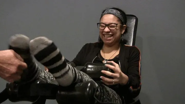 Tickled Pink - New Raven finally in the studio SOCK AUDITION