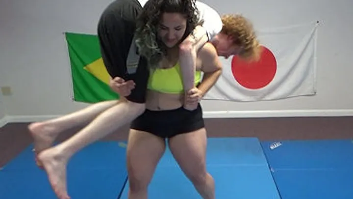 Grappling Girls In Action - GGStrongWoman21