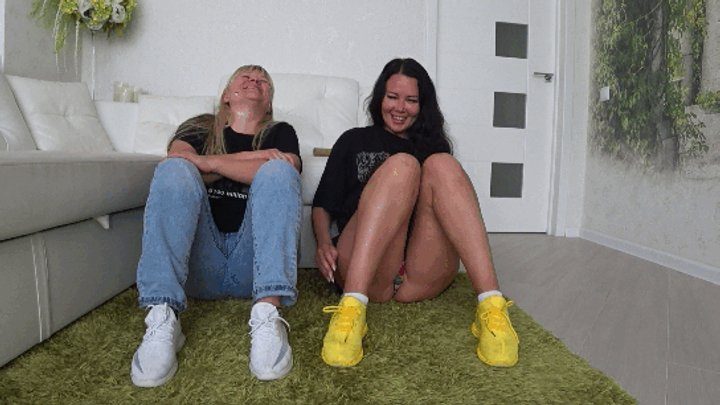 Not An Angel - sneakers and sock tease and smell AaDF