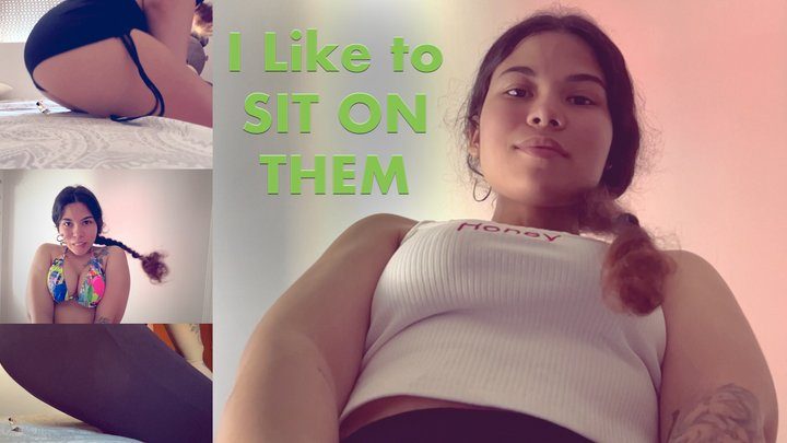 Rise Of The Giantess - I like to SIT ON THEM - 720 - Giantess Kelly