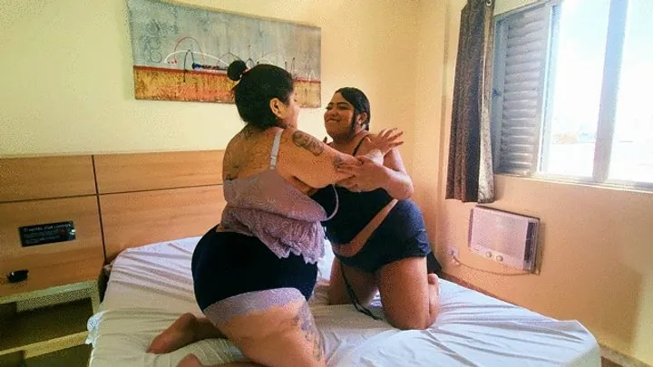 Evil Brazilian Girls - Battle 2 BBWs domme, Gender Battle: BBW Tuirbinada and BBW Slutdoll! - FULL HD