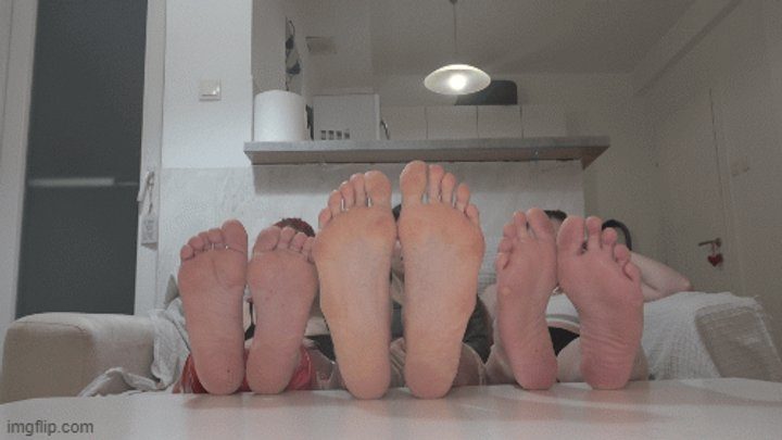 Judas Mistress - Two small feet between the big sole